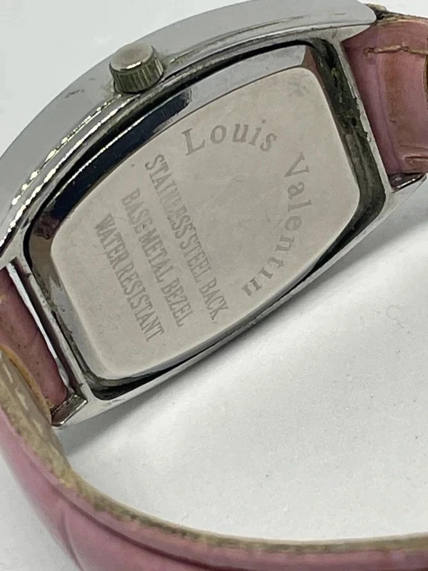 Montre Louis Valentin rose femme vintage quartz suisse – design suisse, élégant et résistant à l'eau – photo 9